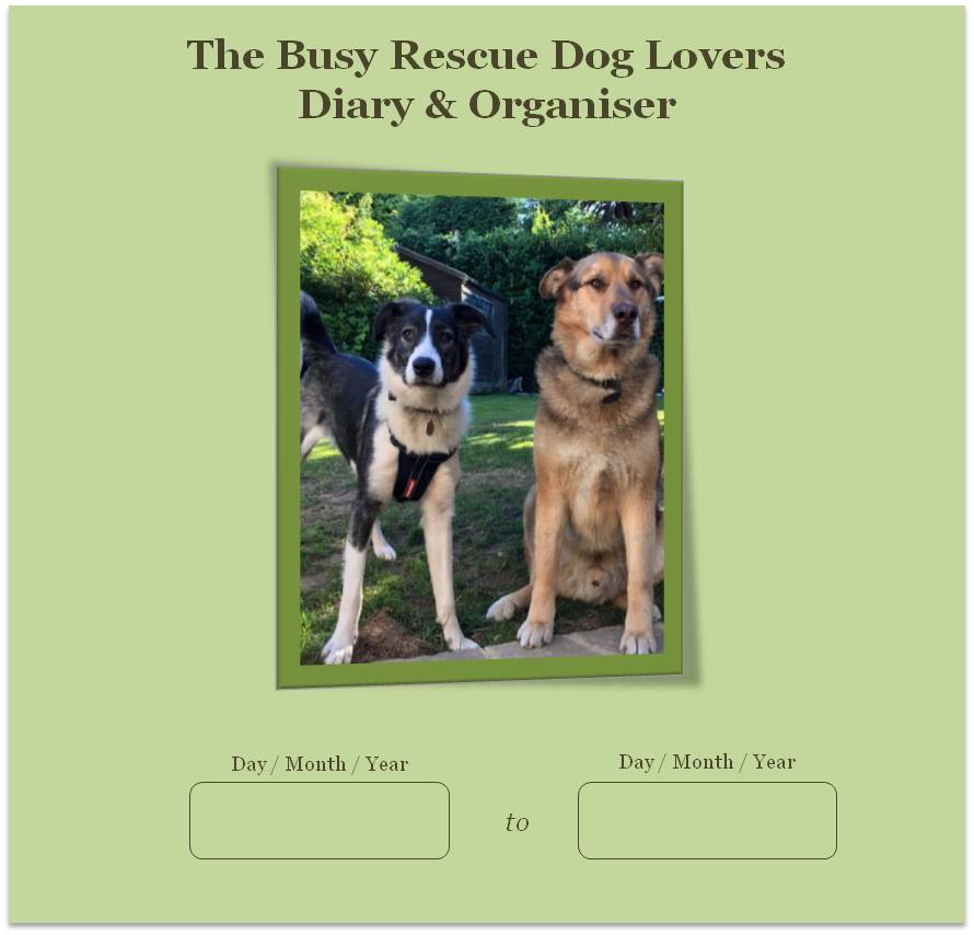rescue dog lovers diary