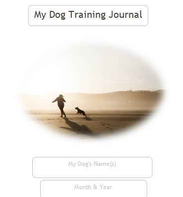 dog training journal